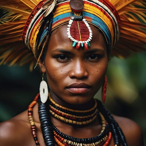 Melanesian Island — representative phenotype of Papua New Guinea