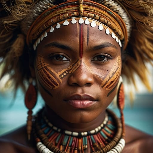 Melanesian Solomon — representative phenotype of Solomon Islands