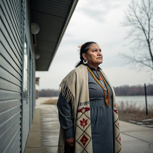 Menominee: Frau, verwandte Phänotyp-Referenz