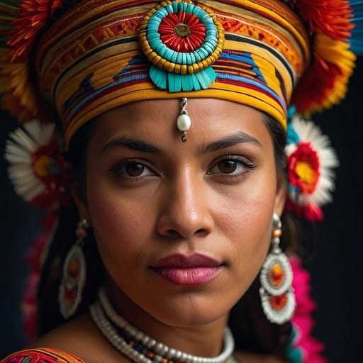 Mestizo Belizean woman from Belize — related phenotype reference