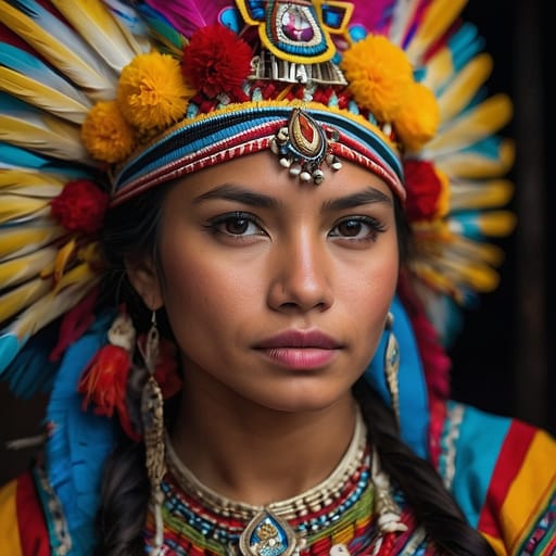 Mestizo Ecuadorian woman from Ecuador