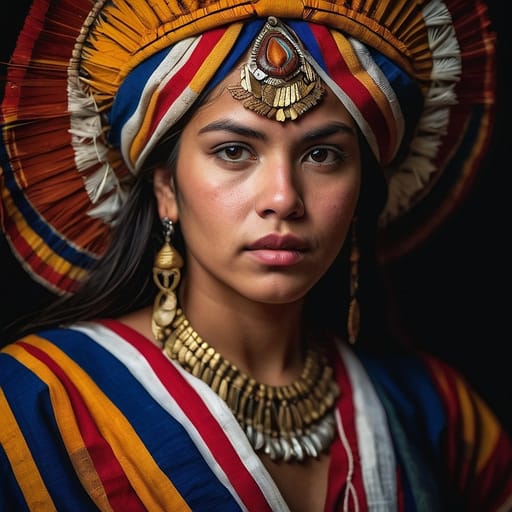 Mestizo Paraguayan woman from Paraguay