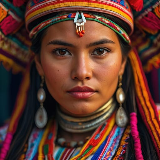 Mestizo Peruvian woman from Peru — related phenotype reference