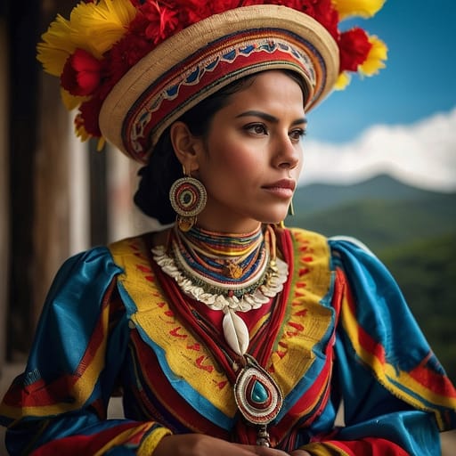 Mestizo Venezuelan woman from Venezuela