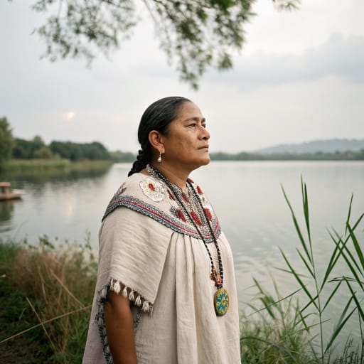 Mexica woman from Tenochtitlan and Tlatelolco on Lake Texcoco in the Valley of Mexico, the site of present-day Mexico City, Mexico, related phenotype reference