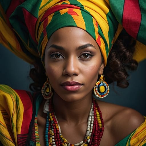 Mixed Jamaican woman from Jamaica
