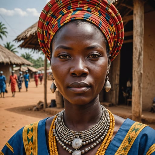 Moba woman from Togo — West Africa