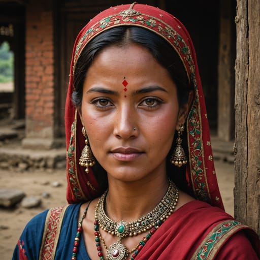 Muslim Nepalese — representative phenotype of Nepal