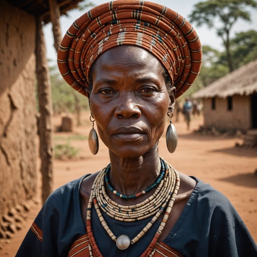 Mwanga woman from Northeastern Zambia, chiefly Nakonde and Isoka districts in Muchinga Province, and the adjoining Tunduma and Momba area of Songwe Region in southwestern Tanzania