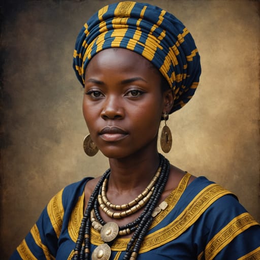 Myene woman from Gabon — related phenotype reference