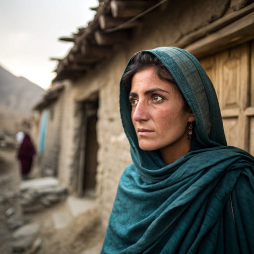 Orakzai woman from Orakzai District and the Tirah highlands of Khyber Pakhtunkhwa, Pakistan, with communities in Hangu, Kohat and Peshawar.