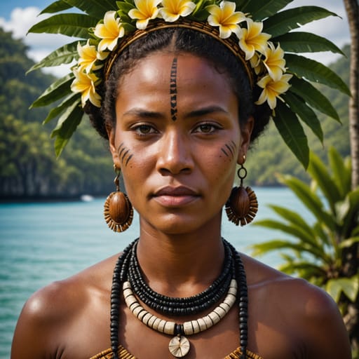 Polynesian Solomon — representative phenotype of Solomon Islands