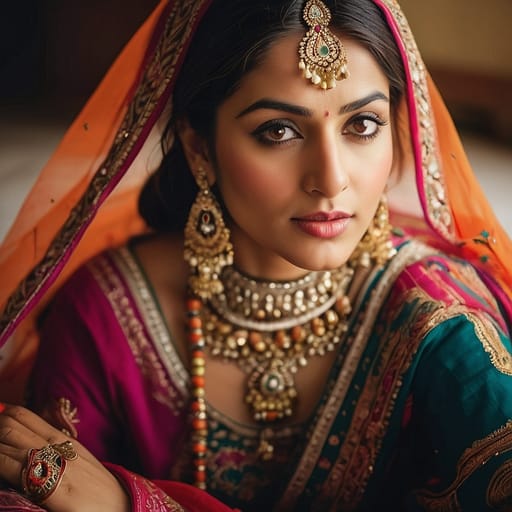 Punjabi Pakistani woman from Pakistan (Punjab Province) — South Asia