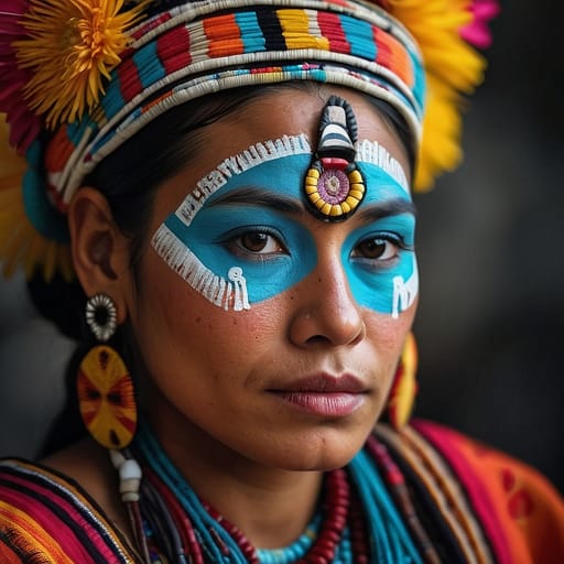 Qeqchi Maya woman from Guatemala-Belize