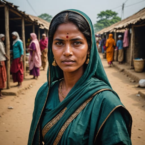 Rohingya Bangladesh woman from Bangladesh (Cox's Bazar refugee camps) — South Asia