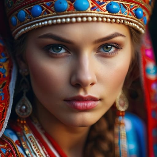 Russian Other Non Slavic woman from Russia — related phenotype reference