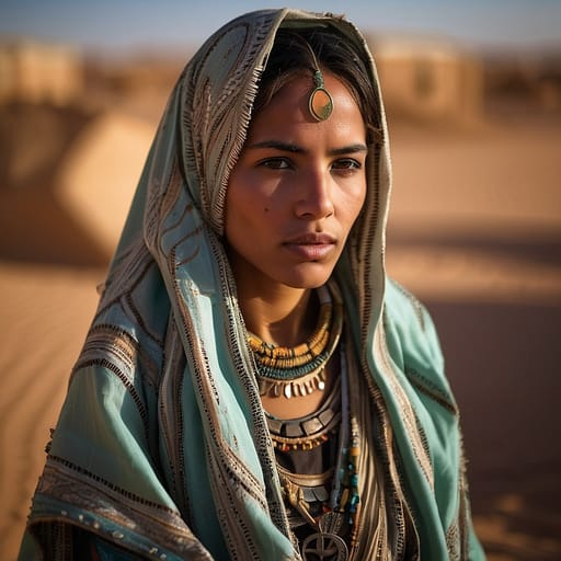 Sahrawi — representative phenotype of Western Sahara