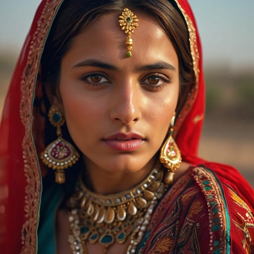 Saraiki woman from Pakistan (southern Punjab, parts of KP) — South Asia