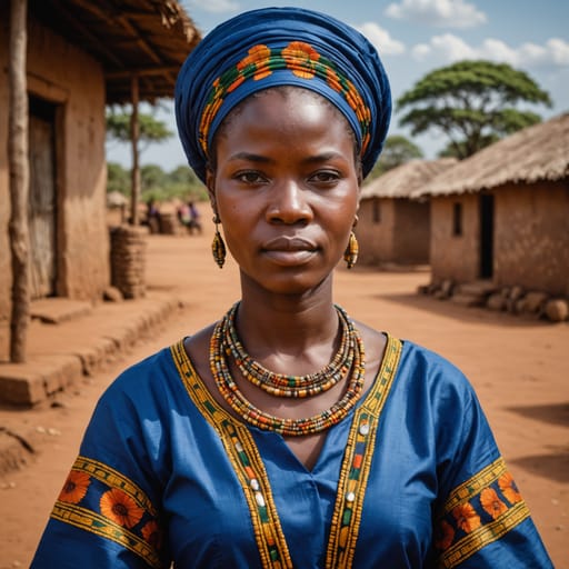 Sena woman from Malawi, Mozambique — related phenotype reference