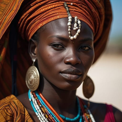 Serahuli woman from Gambia, Senegal, Mali — West Africa