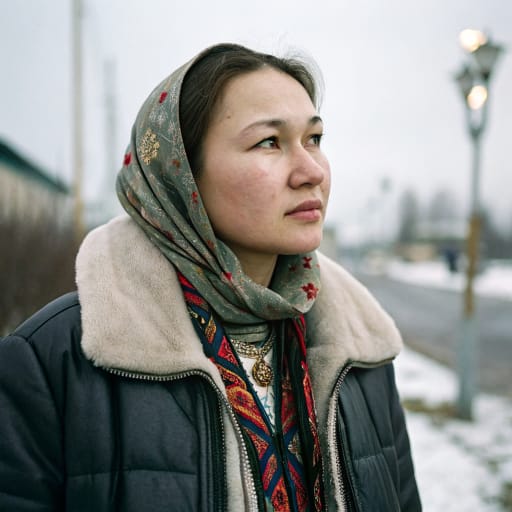 Siberian Tatars woman from Tyumen, Omsk and Novosibirsk Oblasts, Western Siberia, Russia — related phenotype reference