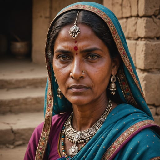 Solanki woman from Gujarat and Rajasthan, India, with smaller communities elsewhere in northern India and abroad