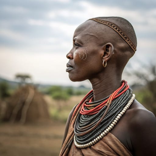 Songye woman from South-central DR Congo (Sankuru and Lubilash river area, Kasai-Oriental and Lomami) — Middle Africa