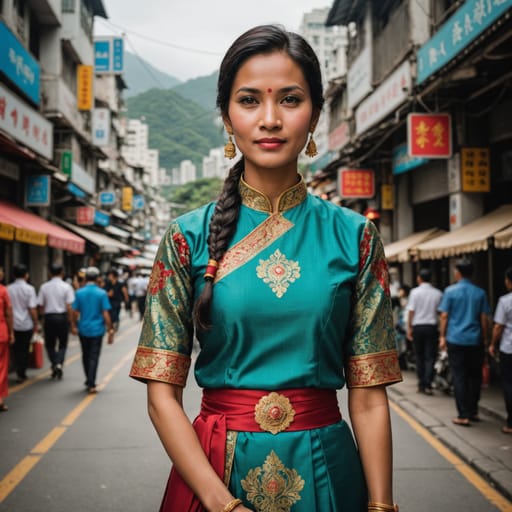 South Asian Hong Kong woman from Hong Kong (South Asian-descended residents)