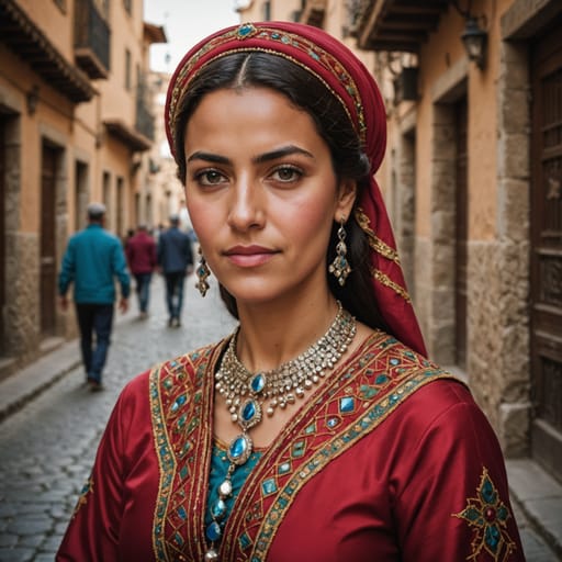 Spain Immigrant Moroccan woman from Spain (Moroccan-descended residents)