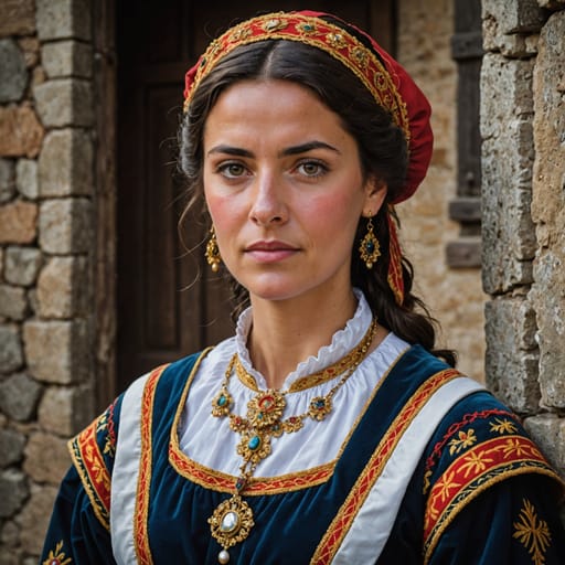 Spanish Galician woman from Spain (Galicia)
