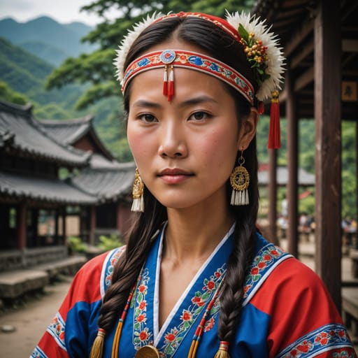 Taiwanese Indigenous woman from Taiwan