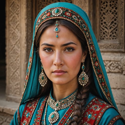 Tajik Uzbekistan woman from Uzbekistan (Tajik-descended residents)