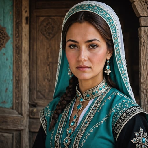 Tatar Tajikistan woman from Tajikistan (Tatar-descended residents)