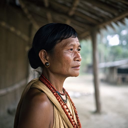 Tausūg woman from Sulu Archipelago (Philippines)