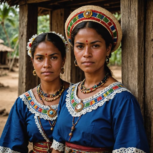 Tawahka woman from Honduras-Nicaragua (Patuca and Coco rivers)