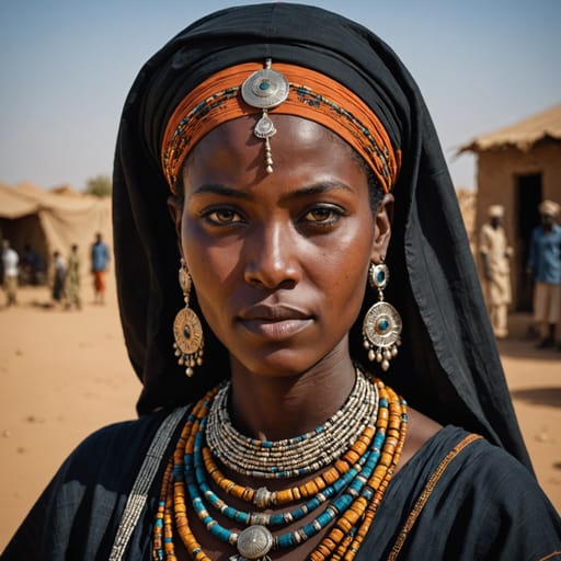 Tebu — representative phenotype of Libya