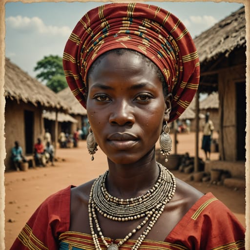 Tem woman from Togo — West Africa