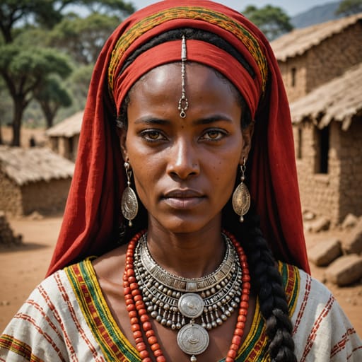 Tigrinya Ethiopia woman from Ethiopia, Eritrea — East Africa
