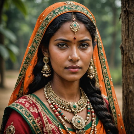 Tripuri Bangladeshi woman from Bangladesh and India (Tripura) — South Asia