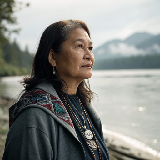 Tsimshian woman from Skeena River and north coast, British Columbia, Canada (and Metlakatla, Alaska) — related phenotype reference