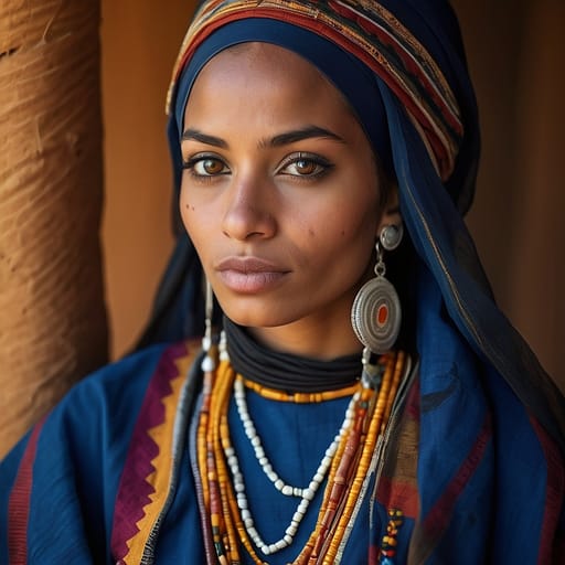 Tuareg Niger — representative phenotype of Niger