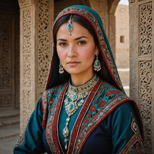 Turkmen Uzbekistan woman from Uzbekistan (Turkmen-descended residents)