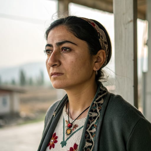 Udi woman from Nij, Qabala district, Azerbaijan (with Georgia and Russia) — Western Asia