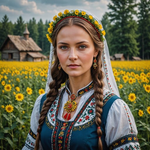 Ukrainian Belarus woman from Belarus (Ukrainian-descended residents)