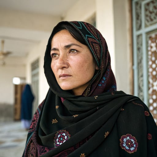 Uzbek Afghan woman from Afghanistan and Uzbekistan, traditional dress, alternate reference 2, Ethnic Erotic phenotype catalog