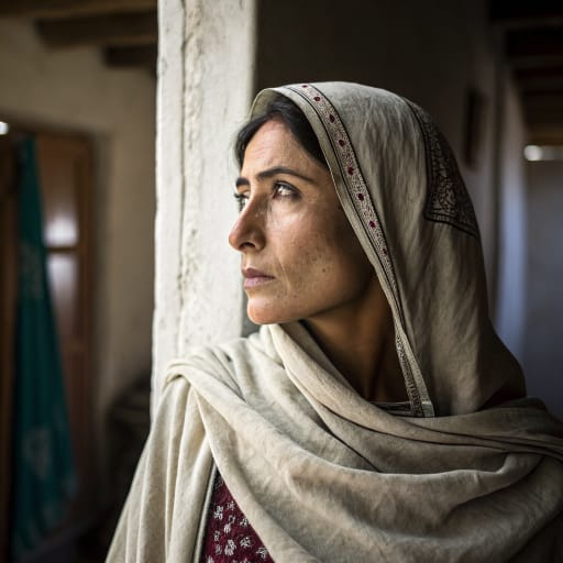 Uzbek Afghan woman from Afghanistan and Uzbekistan, related phenotype reference