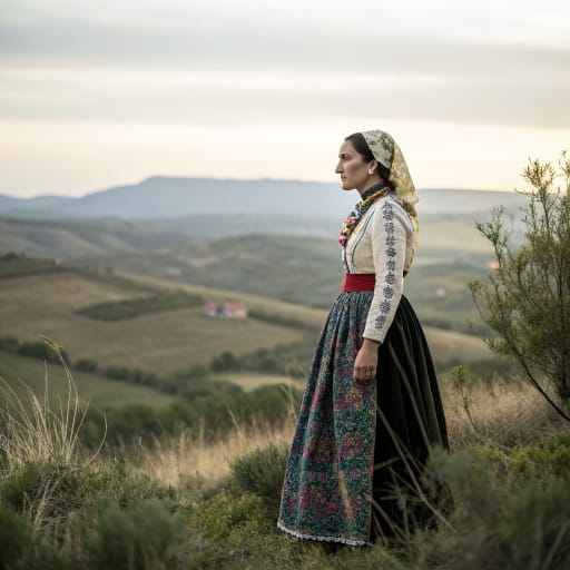 Vaccaei woman from The central Duero valley on the Meseta Central of northern Spain, covering much of the modern provinces of Valladolid, Palencia, Zamora, Salamanca and Segovia, with parts of Leon, Burgos and Avila.