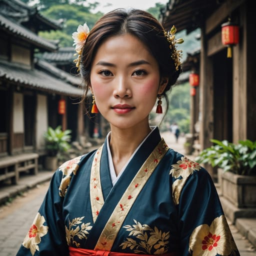 Vietnamese Japanese woman from Japan (Vietnamese-descended residents)