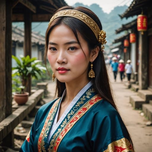 Vietnamese Taiwanese woman from Taiwan (Vietnamese-descended residents)
