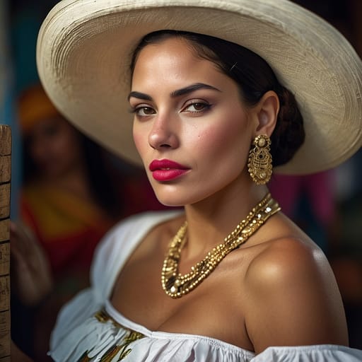 White Cuban woman from Cuba — related phenotype reference